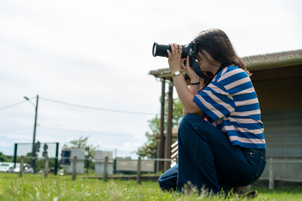 Photographe couvrant un événement sportif organisé par Sport'Up Events
