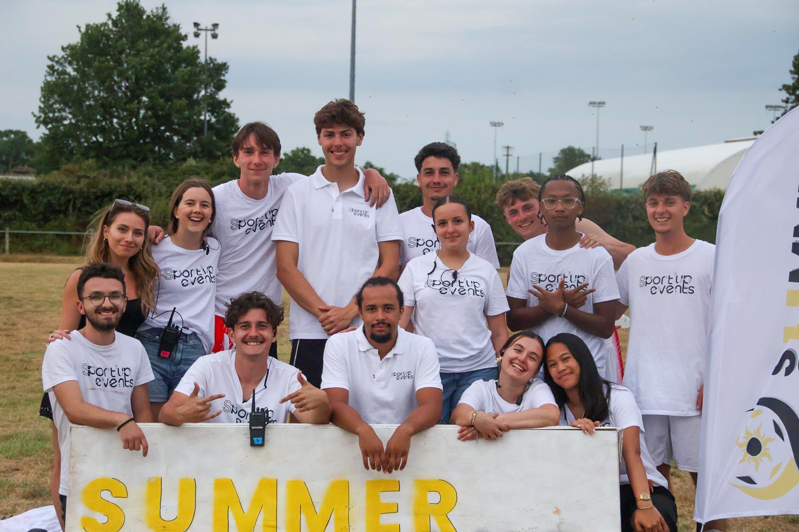 L'équipe Sport'Up Events aujourd'hui